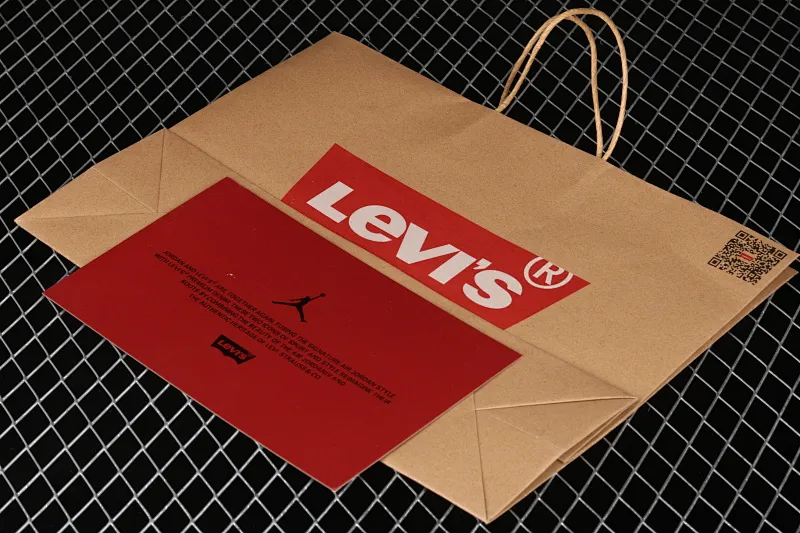 All categories Air Jordan Jordan series basketball shoes Air Jordan 4 G version Levi's x Air Jordan 4 AJ4 Joe 4 Levi's joint tannin white AO2571-100